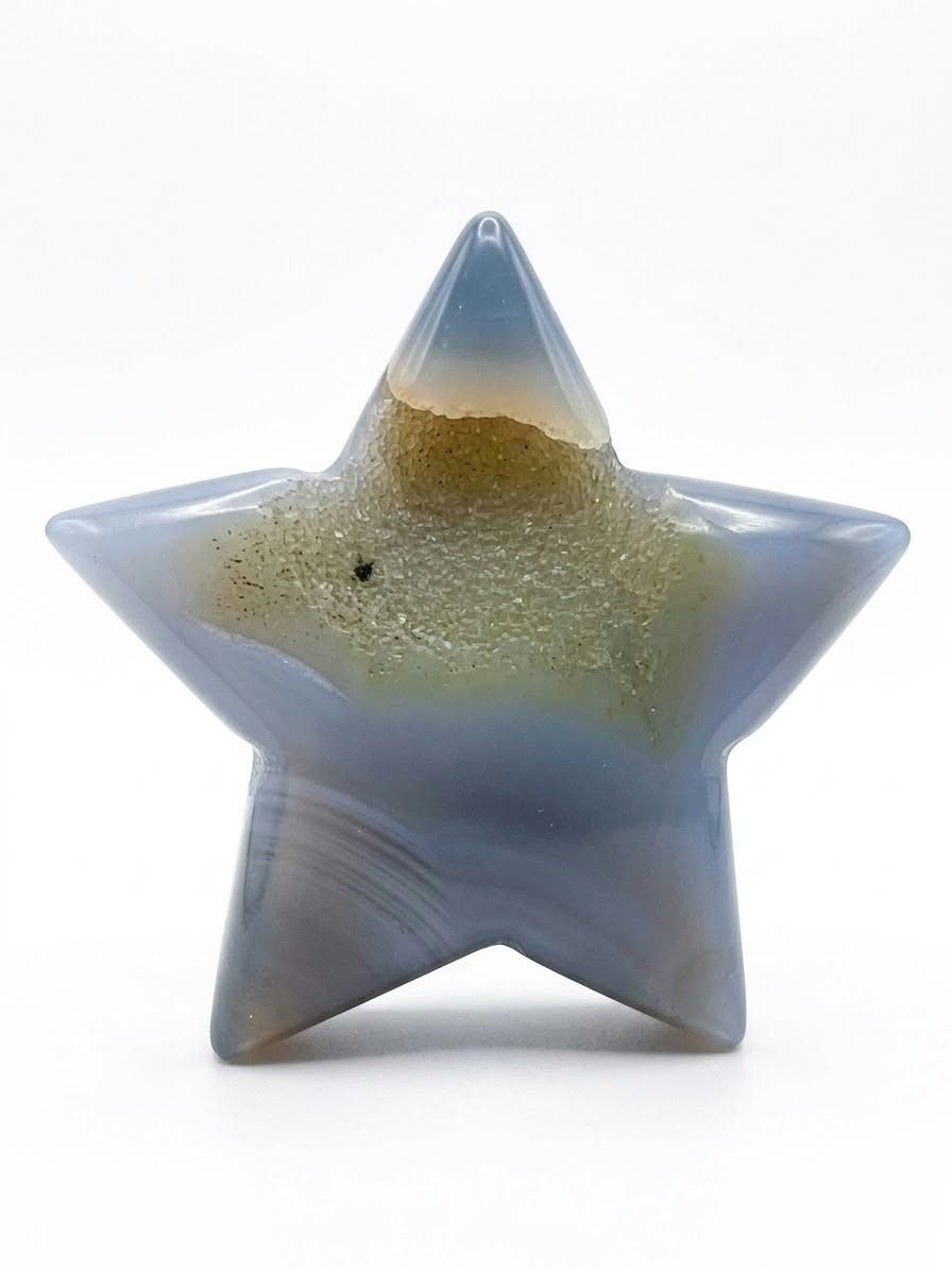 Agate Étoile – Protection, Douceur & Magie Intérieure