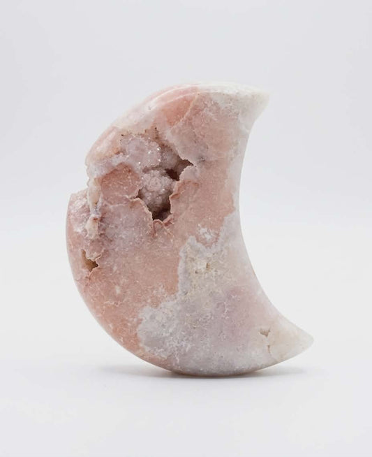 Lune en Améthyste Rose | Pierre naturelle