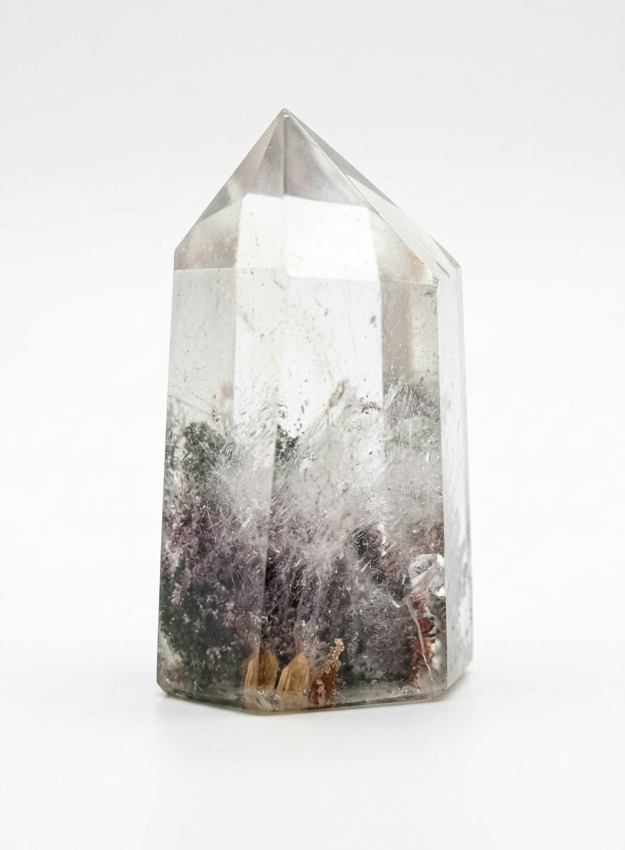 Quartz Jardin (Lodolite) – Paysage Mystique & Énergie Naturelle