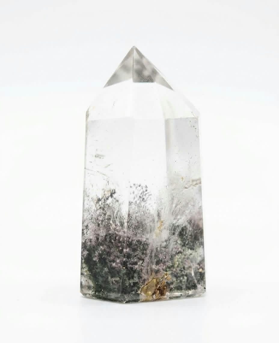 Quartz Jardin (Lodolite) – Paysage Mystique & Énergie Naturelle